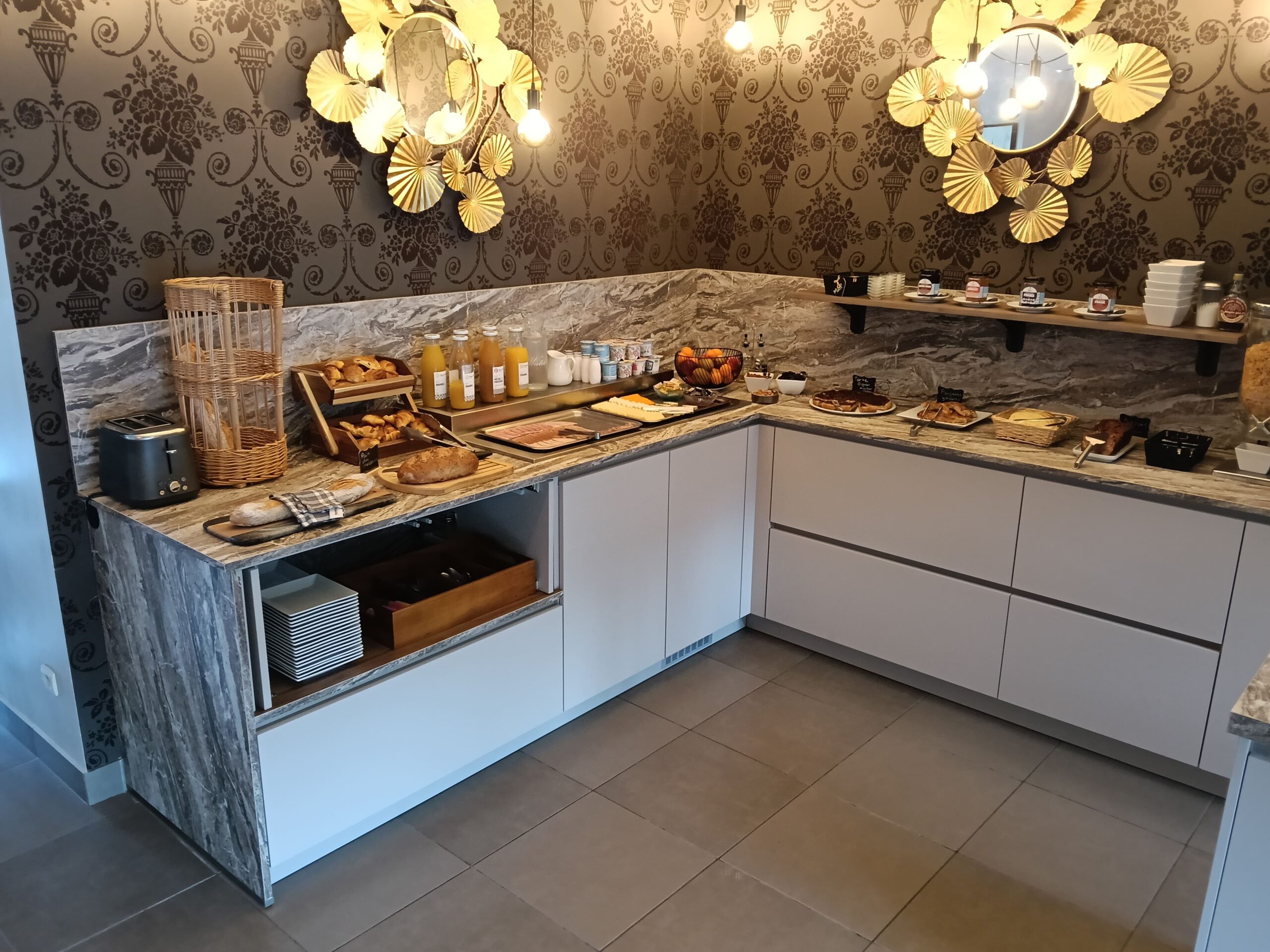 Image du petit-dej au Patio de Violette