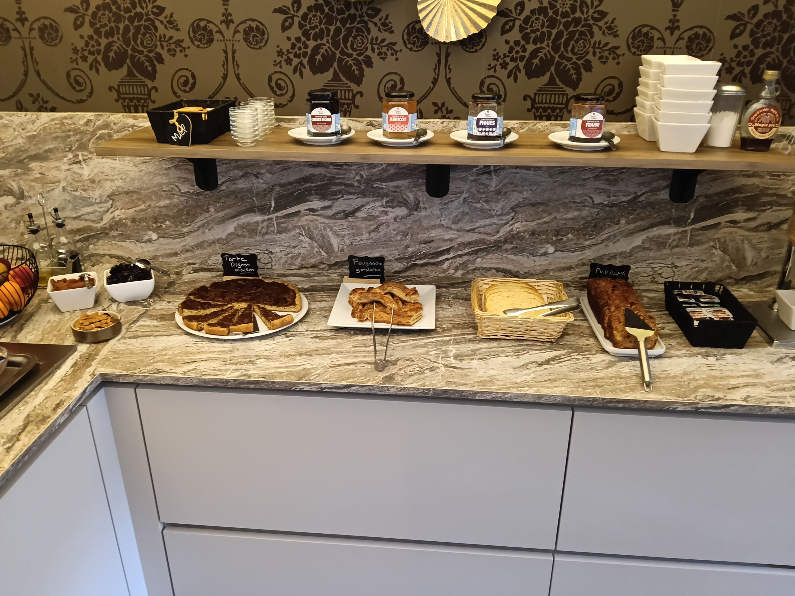 Image du petit-dej au Patio de Violette